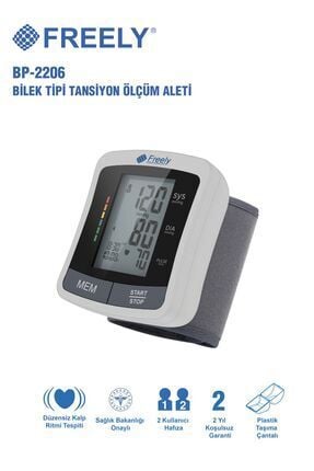 Medikaltec Bp-2206 Bilek Tipi Otomatik Tansiyon Ölçüm Aleti