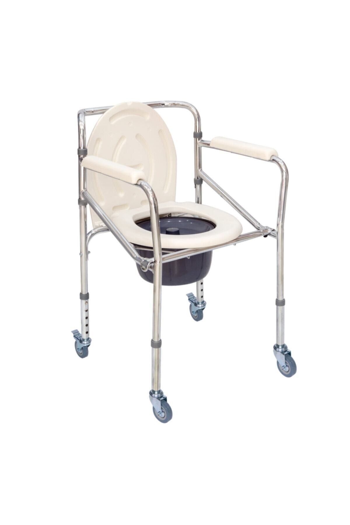 Medikaltec Kovalı Komot Sandalye 696 Medikaltec4510 - Görsel 1 (Ön görünüm)