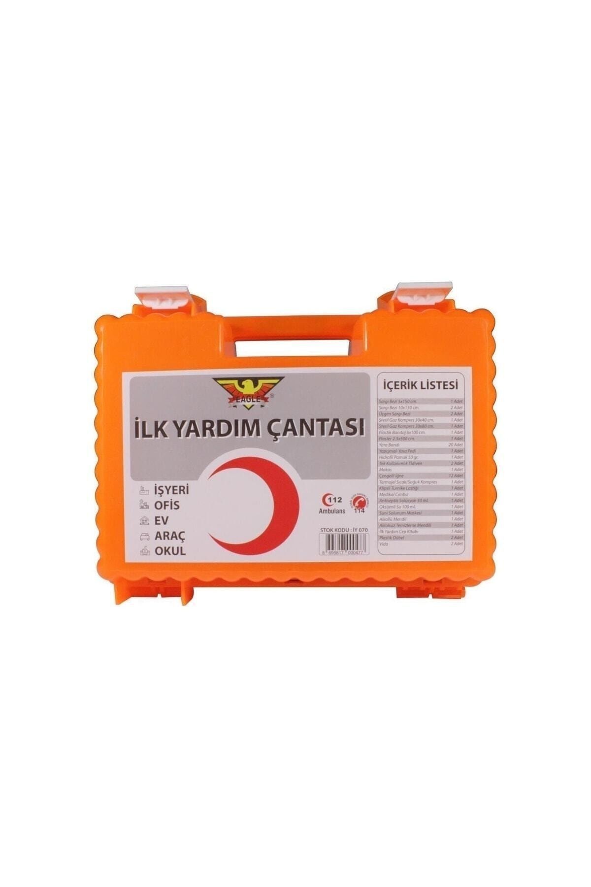 Medikaltec İlk Yardım Çantası Ecza Dolabı İlk Yardım ve Acil Müdahale Seti Duvar Tipi Medikaltec2511 - Görsel 1 (Ön görünüm)