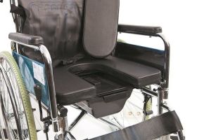 Medikaltec G120 Klozetli Tekerlekli Sandalye Medikaltec1499 - Görsel 2 (Ön görünüm)