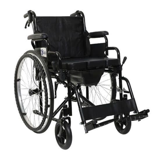 Medikaltec G120 Klozetli Tekerlekli Sandalye Medikaltec1499 - Görsel 1 (Ön görünüm)
