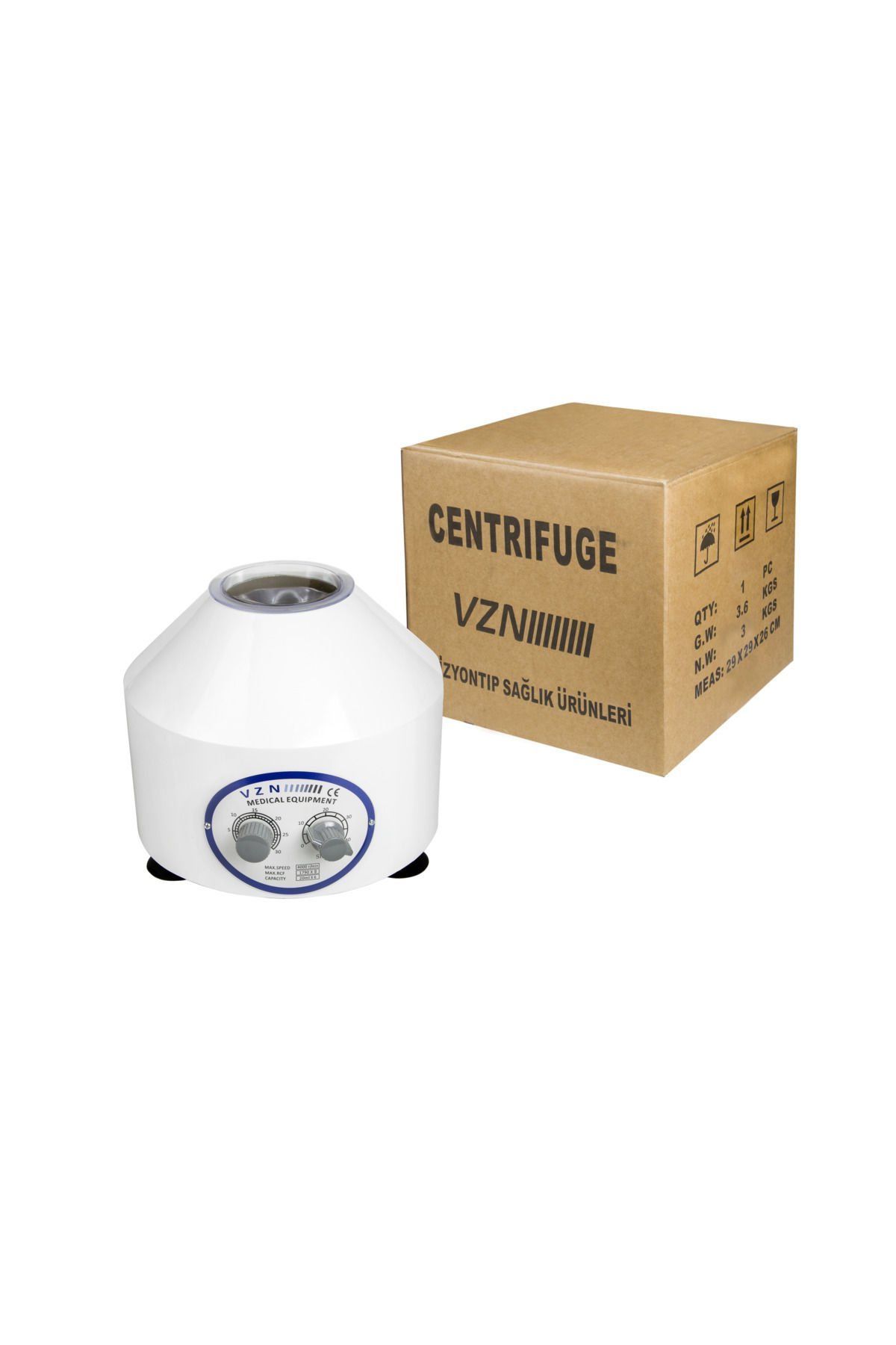 Medikaltec Santrifüj Cihazı 6 Tüplü - Prp Santrifüj Cihazı