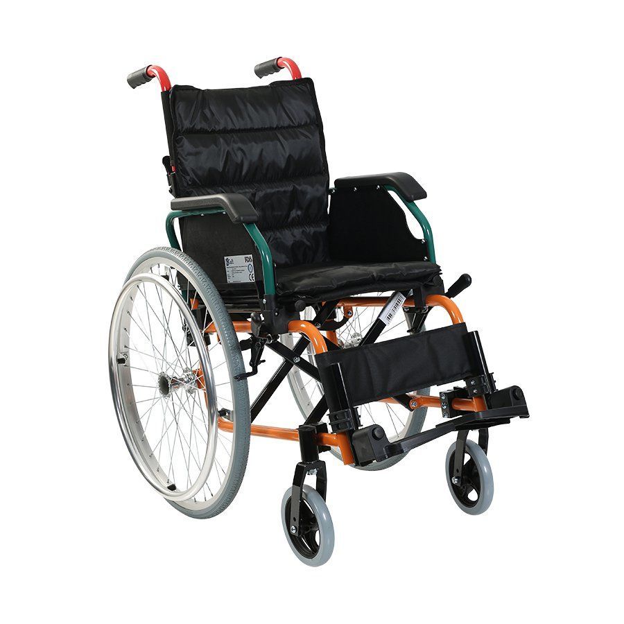 G305 Alüminyum Pediatrik Tekerlekli Sandalye MDKLCM552 - Görsel 1 (Ön görünüm)