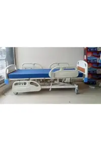 Medikaltec hasta karyolası yatağı ön görünüm
