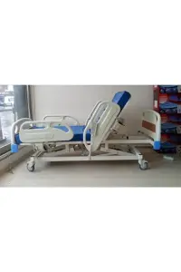 Medikaltec hasta karyolası yatağı ön görünüm
