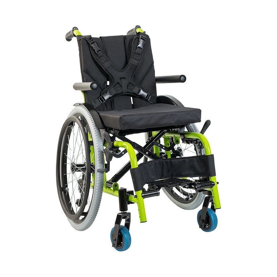 G333 Alüminyum Pediatrik Tekerlekli Sandalye MDKLCM553 - Görsel 1 (Ön görünüm)