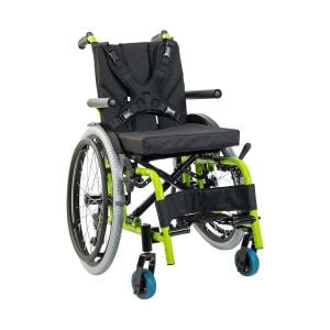 G333 Alüminyum Pediatrik Tekerlekli Sandalye MDKLCM553 - Görsel 1 (Ön görünüm)
