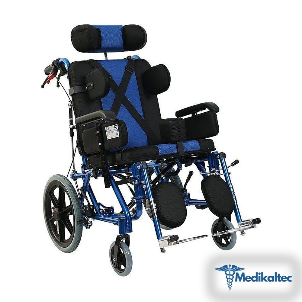 G458 Cerebral Palsy Tekerlekli Sandalye MDKLCM554 - Görsel 1 (Ön görünüm)