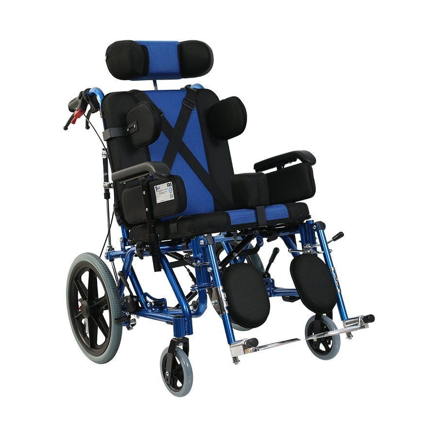 G458 Cerebral Palsy Tekerlekli Sandalye MDKLCM554 - Görsel 1 (Ön görünüm)