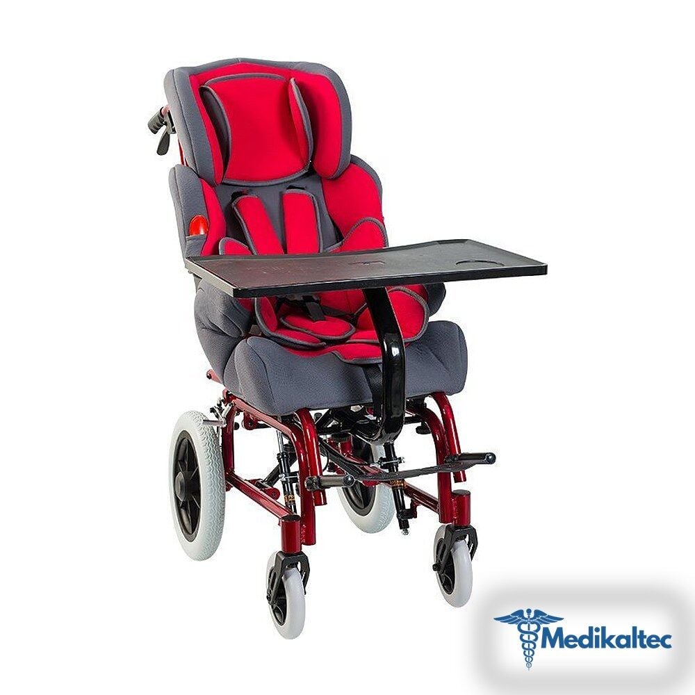 G468 Pediatrik Cerebral Palsy Tekerlekli Sandalye MDKLCM556 - Görsel 1 (Ön görünüm)