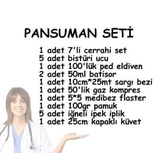 Medikaltec Cerrahi Set Pansuman Seti Medikaltec5671 - Görsel 1 (Ön görünüm)
