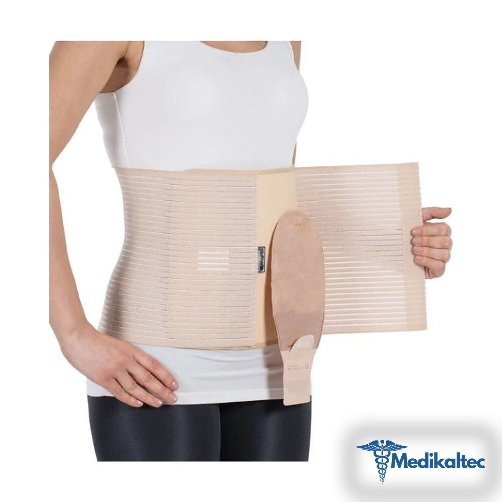 Medikaltec Kolostomi Korsesi 16 CM - (L) Medikaltec2518 - Görsel 1 (Ön görünüm)