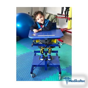 Ayarlanabilir Ayakta Durma Sehpası Sırt - Medikaltec Ayarlanabilir Ayakta Durma Sehpası Sırt (Gövde) Destekli - Görsel 3
