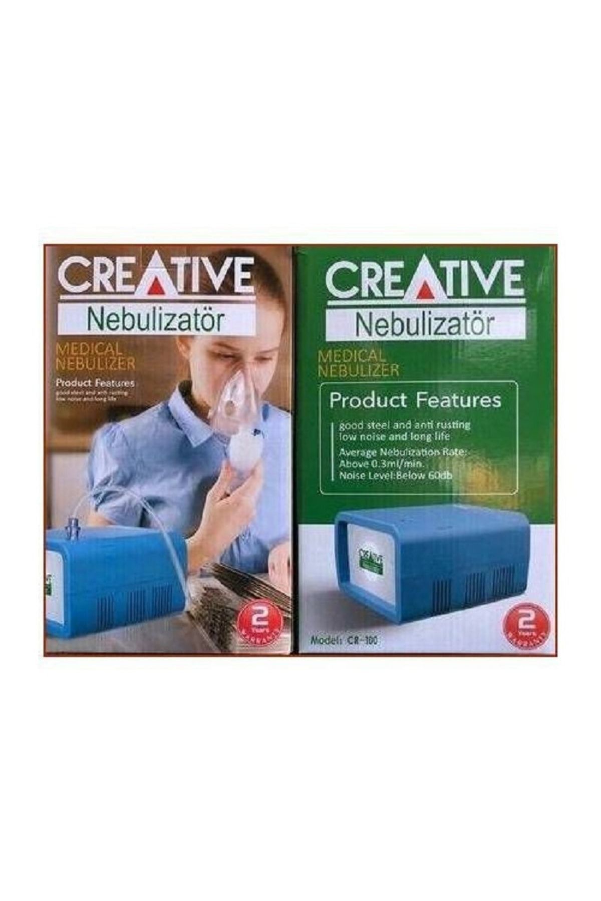 Medikaltec Cr-100 Kompresörlü Nebulizatör Cihazı Medikaltec4520 - Görsel 1 (Ön görünüm)