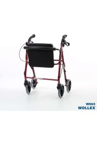 Medikaltec Hasta Yaşlı Yürüteci Lüx Yürüteç Tekerlekli Walker Tekerlekli Rollatör Medikaltec2521 - Görsel 4 (Ön görünüm)