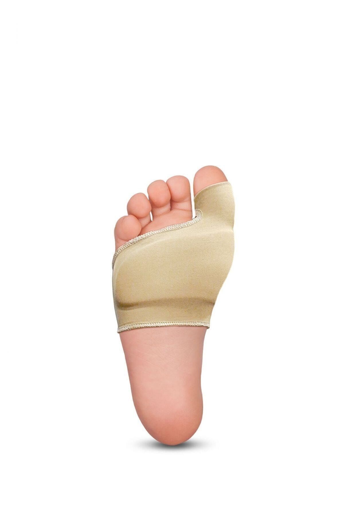 Medikaltec F-42-46/47 Kumaş Kaplı Jel Metatars & Halluks Valgus Koruyucu 1 Adet Medikaltec3524 - Görsel 1 (Ön görünüm)