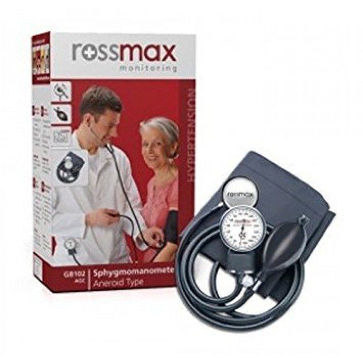 Rossmax GB-102 Mekanik Tansiyon Aleti St - Medikaltec GB- Mekanik Tansiyon Aleti Steteskoplu Medikaltec8112 - Görsel 1 (Ön…