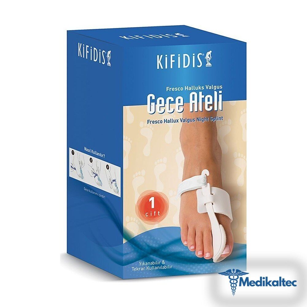 Medikaltec F-20 Halluks Valgus Gece Ateli Std S Beden Medikaltec3527 - Görsel 1 (Ön görünüm)