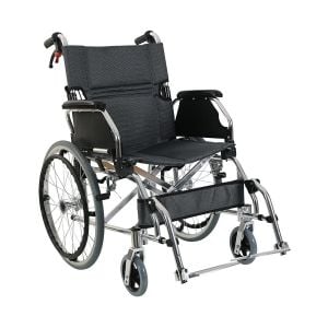 G605 Alüminyum Tekerlekli Sandalye MDKLCM569 - Görsel 1 (Ön görünüm)