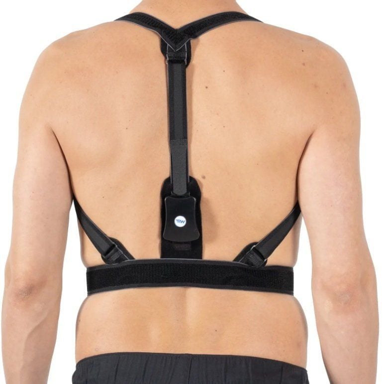 W452 Elektronik Sensörlü Dik Duruş Banda - Medikaltec Elektronik Sensörlü Dik Duruş Bandaji Bel Çevresi cm Small