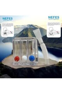 Medikaltec Rabır Triflo Solunum Egzersiz Cihazı Akciger Nefes Egzersiz Aparatı
