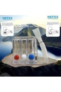 Medikaltec Rabır Triflo Solunum Egzersiz Cihazı Akciger Nefes Egzersiz Aparatı