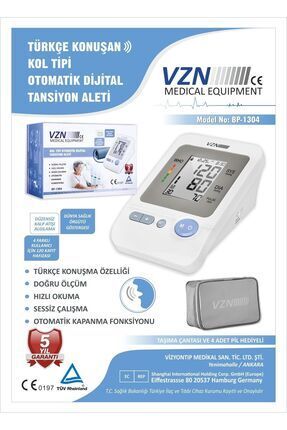 Medikaltec 1304 Kol Tipi Koldan Ölçer Otomatik Dijital Tansiyon Aleti 5 Yıl Garantili