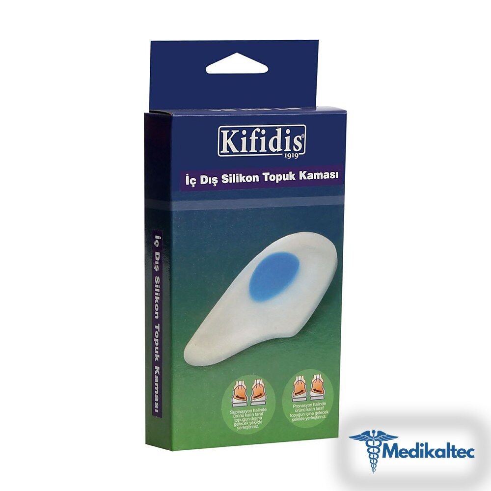 Medikaltec Iç-dış Silikon Topuk Kaması Std Medikaltec3533 - Görsel 1 (Ön görünüm)