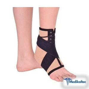 Medikaltec Destekli Ayak Bilekliği Ayak Bilek Çevresi 15-19 Small Medikaltec5704 - Görsel 1 (Ön görünüm)