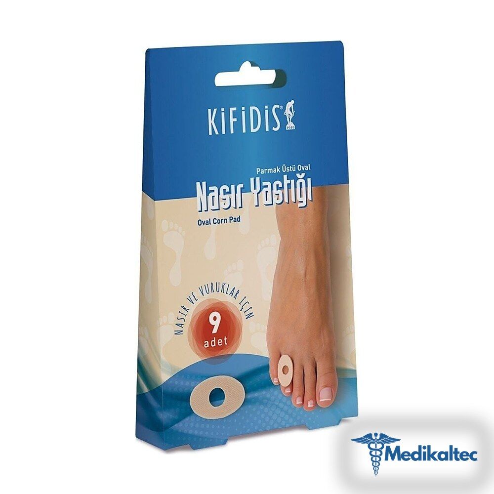 Medikaltec Parmak Üstü Oval Nasır Yastığı Std Medikaltec3537 - Görsel 1 (Ön görünüm)