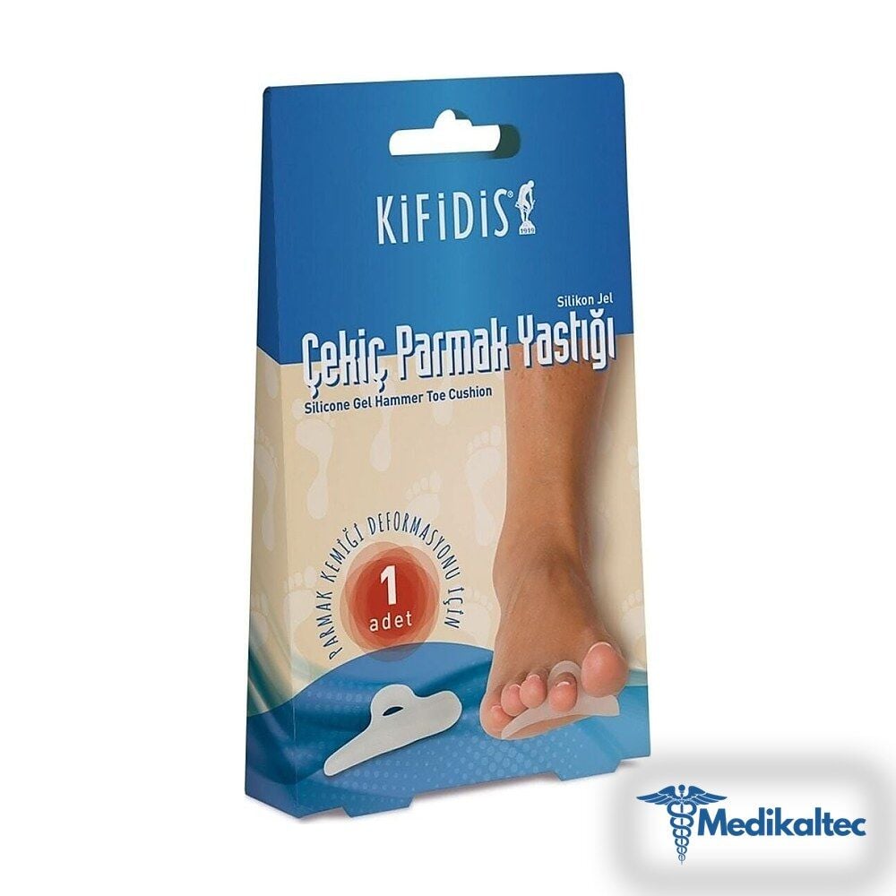 Medikaltec Silikon Jel Çekiç Parmak Yastığı Std Medikaltec3540 - Görsel 1 (Ön görünüm)
