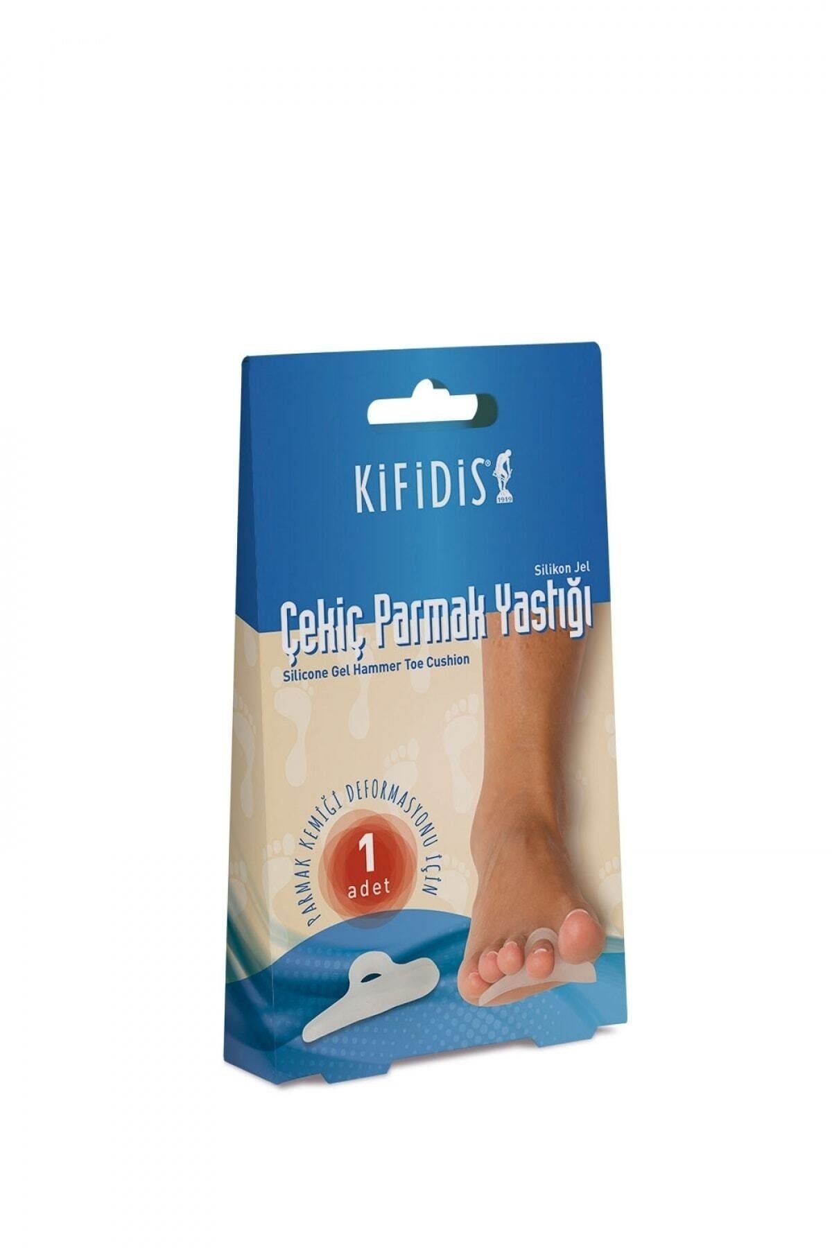 Medikaltec Silikon Jel Çekiç Parmak Yastığı Std Medikaltec3540 - Görsel 1 (Ön görünüm)