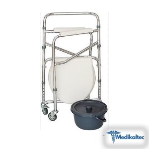 Medikaltec 311 Tuvaletli Sandalye Medikaltec4543 - Görsel 2 (Ön görünüm)