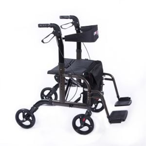 Medikaltec Comfort Plus DM-9124 Lüx Ayak Pedallı Alüminyum Rolatör - Görsel 1