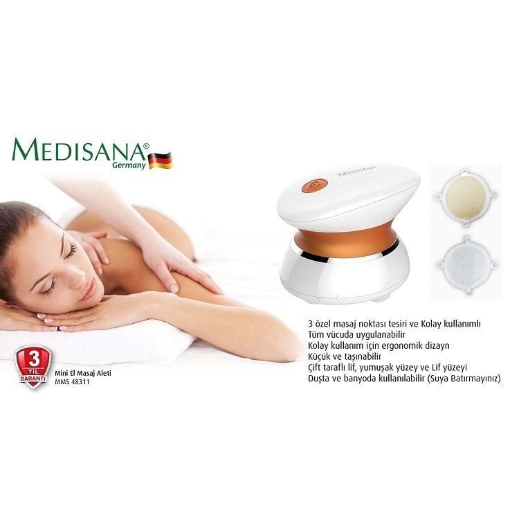 48311 Mini El Masaj Aleti - Medikaltec Mini El Masaj Aleti Medikaltec9208 - Görsel 1 (Ön görünüm)