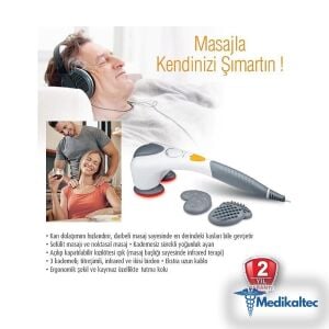 Medikaltec Medisana FML 48312 Kızılötesi Özellikli Esnek Başlı Masaj Aleti - Görsel 1