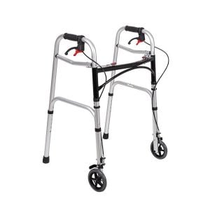 PR-450 Alüminyum Frenli Walker MDKLCM601 - Görsel 1 (Ön görünüm)