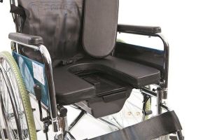 Golfi G120 Hasta Tuvalet SandalyesiGolfi - Medikaltec Hasta Tuvalet Sandalyesi Medikaltec9212 - Görsel 2 (Ön görünüm)