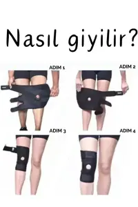 Genel Markalar Patella Destekli Dizlik Ön Görünüm