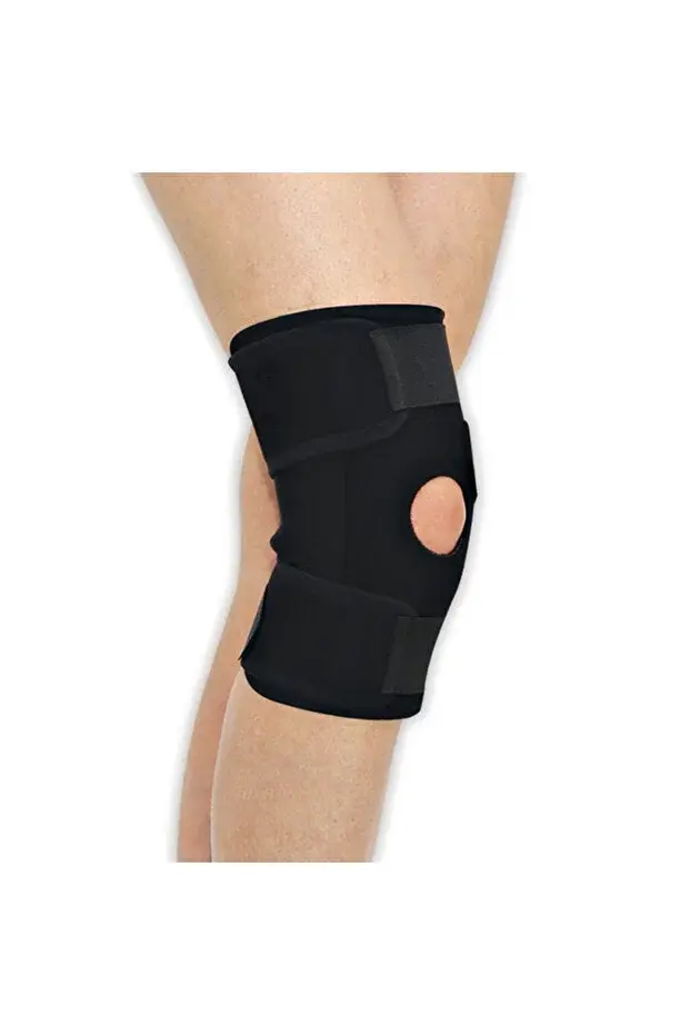 Medikaltec dizlik patella destekli yakın detay görünümü