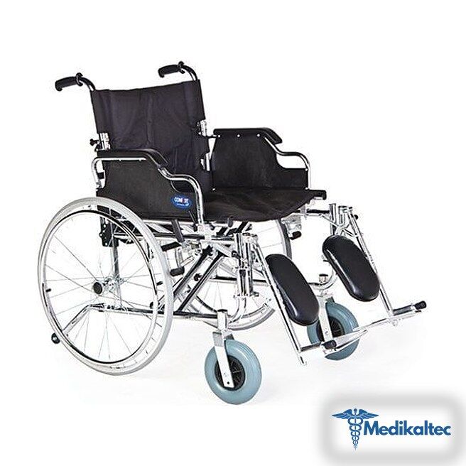 Comfort Plus DY-1951AC-56 Geniş Tekerlek - Medikaltec DY-- Geniş Tekerlekli Sandalye Medikaltec8150 - Görsel 1 (Ön görünüm)