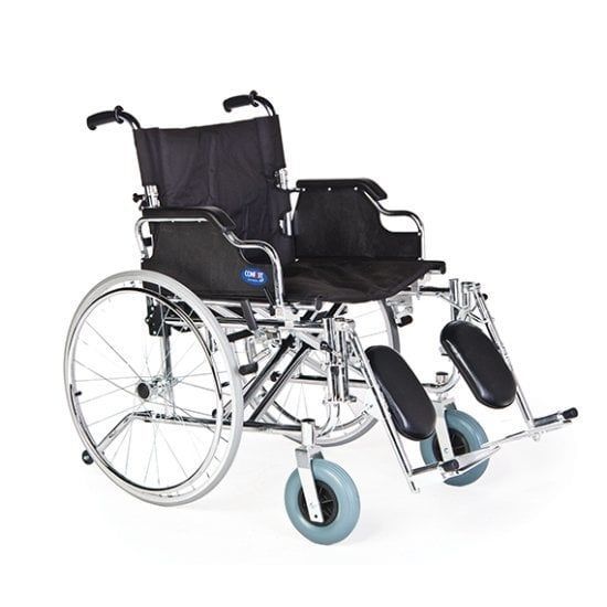 Comfort Plus DY-1951AC-56 Geniş Tekerlek - Medikaltec DY-- Geniş Tekerlekli Sandalye Medikaltec8150 - Görsel 1 (Ön görünüm)