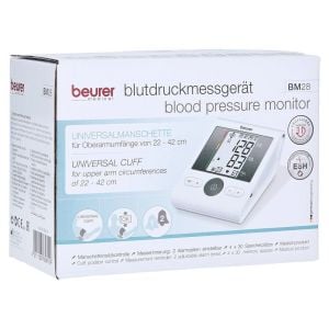 Beurer BM 28 Tansiyon AletiBeurer BM 28 - Medikaltec Tansiyon Aleti Medikaltec9217 - Görsel 1 (Ön görünüm)
