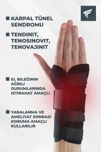 Medikaltec el bilek ateli detay inceleme