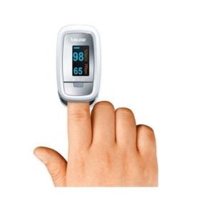 Beurer PO 30 Nabız Pulse Oksimetre Arter - Medikaltec PO Nabız Pulse Oksimetre Medikaltec9218 - Görsel 3 (Ön görünüm)