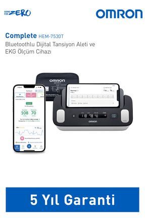 Medikaltec Complete Akıllı Tansiyon Aleti Ekg Bir Arada Evde Hipertansiyon Takip Ve Taraması Hem-7530t-e