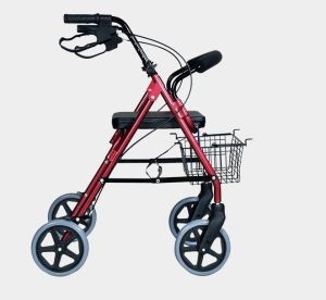 Medikaltec  347R Oturmalı Rollator Ayak Pedalli