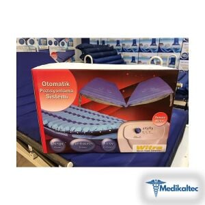 Medikaltec Havalı Yatak Basıncı Ayarlanabilir Ventilasyonlu Ve Pozisyonlu Medikaltec5749 - Görsel 1 (Ön görünüm)