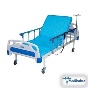 AZKA DE03 Dual Motorlu Alümi̇nyum Korkuluklu Ekonomi̇k Hasta Karyolası MDKLCM621 - Görsel 1 (Ön görünüm)