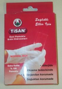 Tisan Egzama Eldiveni Tisan Pamuklu Eldi - Medikaltec Tisan Egzama Eldiveni Medikaltec9233 - Görsel 1 (Ön görünüm)